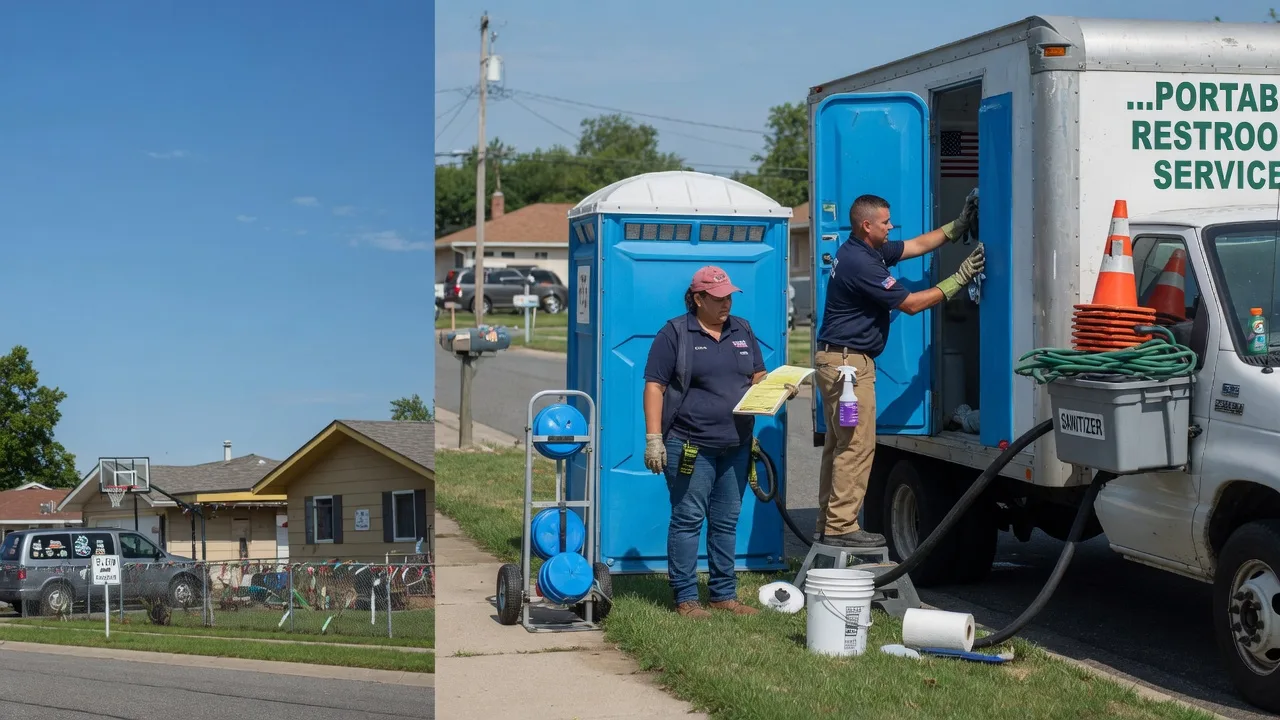 Portable Toilet Rental in Mahaska, KS near me